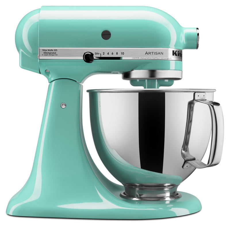 KitchenAid Artisan Series 5-Quart Tilt-Head Stand Mixer - KSM150PSAQ - Mixer in Aqua Sky