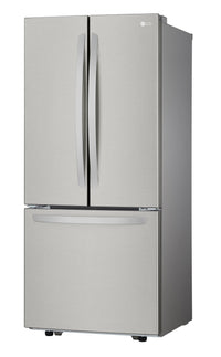 LG 21.8 Cu. Ft. 3-Door French Door Refrigerator - LRFNS2200S