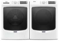 Maytag Front-Load 5.2 Cu. Ft. Washer with Extra Power and 7.3 Cu. Ft. Gas Dryer – White