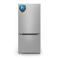 Midea 18.7 Cu. Ft. Bottom-Freezer Refrigerator - MRB19B7AST | Réfrigérateur Midea de 18,7 pi³ à congélateur inférieur - MRB19B7AST | MRB19B7S