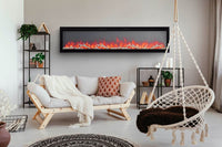 Entice™ 72 Wall-Hanging Electric Fireplace