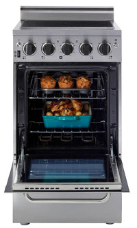 Prestige by Unique 20" Convection Electric Range - UGP-20V EC S/S 