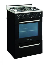 Prestige by Unique 20″ Convection Gas Range - UGP-20V PC1 B 