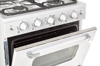 Classic Retro by Unique 30" Convection Gas Range - UGP-30CR W 