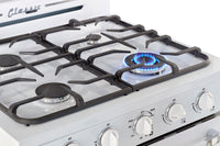 Classic Retro by Unique 30" Convection Gas Range - UGP-30CR W 