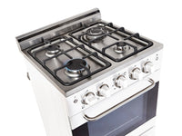 Prestige by Unique 24″ Convection Gas Range - UGP-24V PC1 W 