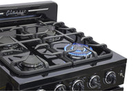 Classic Retro by Unique 24" Convection Gas Range - UGP-24CR B 