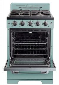 Classic Retro by Unique 24" Convection Gas Range - UGP-24CR T 