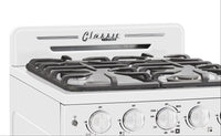 Classic Retro by Unique 24" Convection Gas Range - UGP-24CR W 