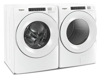 Whirlpool 5.0 Cu. Ft. Front-Load Washer and 7.4 Cu. Ft. Electric Dryer - White