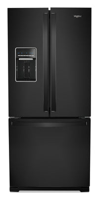 Whirlpool 20 Cu. Ft. French-Door Refrigerator - WRF560SEHB - Refrigerator in Black