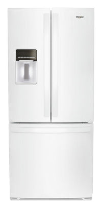 Whirlpool 20 Cu. Ft. French-Door Refrigerator - WRF560SEHW - Refrigerator in White