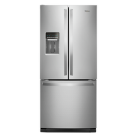 Whirlpool 20 Cu. Ft. French-Door Refrigerator - WRF560SEHZ - Refrigerator in Fingerprint Resistant Stainless Steel