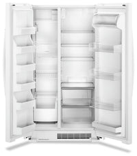 Whirlpool 25 Cu. Ft. Side-by-Side Refrigerator - WRS315SNHW - Refrigerator in White