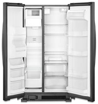 Whirlpool 25 Cu. Ft. Side-by-Side Refrigerator - WRS335SDHB - Refrigerator in Black