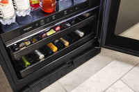 Whirlpool 5.2 Cu. Ft. Under-Counter Beverage Centre - WUB50X24HV - Refrigerator in Black Stainless