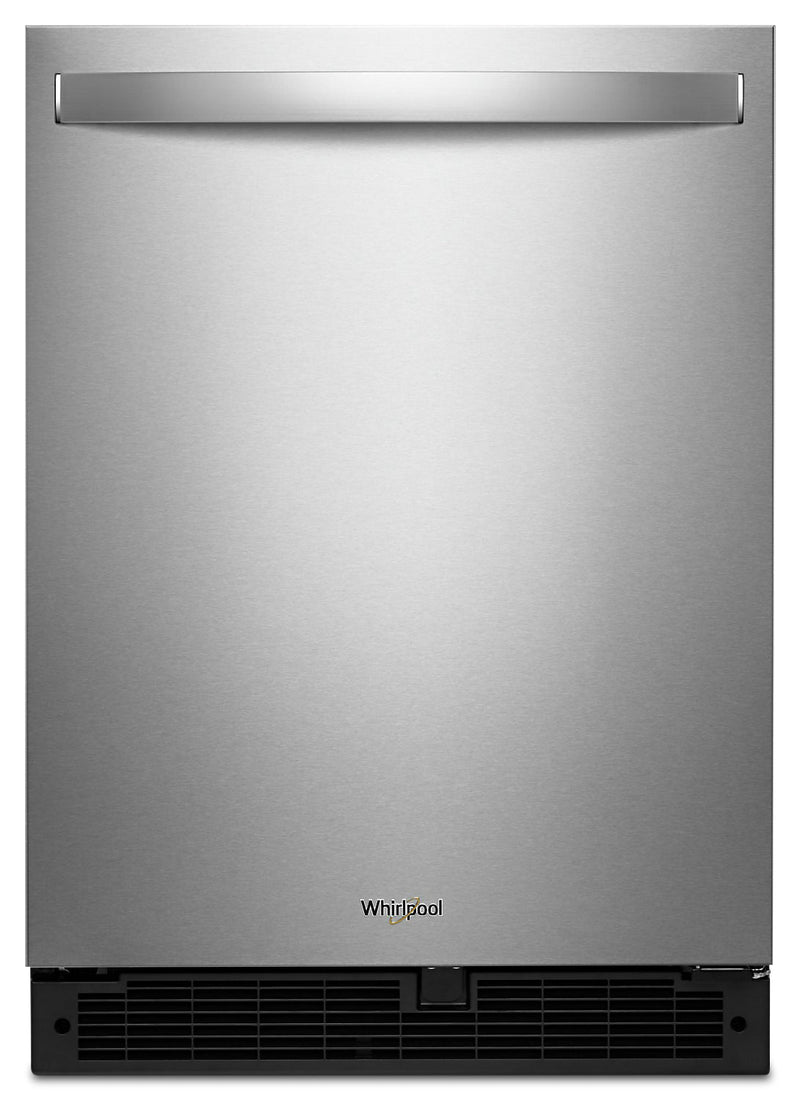 Whirlpool 5.1 Cu. Ft. Under-Counter Refrigerator - WUR50X24HZ - Refrigerator in Fingerprint Resistant Stainless Steel