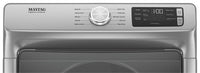 Maytag Front-Load 5.5 Cu. Ft. Washer with Extra Power and 7.3 Cu. Ft. Electric Steam Dryer - Slate