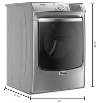 Maytag 7.3 Cu. Ft. Smart Front-Load Electric Dryer with Extra Power and Steam - YMED8630HC