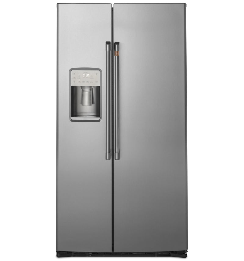 Café 21.9 Cu. Ft. Counter-Depth Side-by-Side Refrigerator - CZS22MP2NS1 