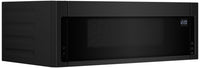 Whirlpool® 1.1 cu. ft. Low Profile Microwave Hood Combination - Over-the-Range Microwave in Black