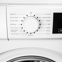 Danby 2.2 Cu. Ft. Compact Front-Load Washer with Steam and 4 Cu. Ft. Condensing Dryer - White  | Laveuse à la vapeur à chargement frontal compacte 2,2 pi³ et sécheuse à condenseur 4 pi3 de Danby - blanches  | DAFL022D