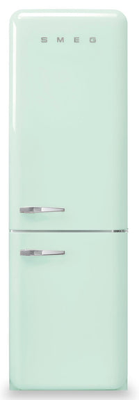 Smeg 11.7 Cu. Ft. Retro Bottom-Freezer Refrigerator - FAB32URPG3|Réfrigérateur Smeg rétro de 11,7 pi3 à congélateur inférieur - FAB32URPG3