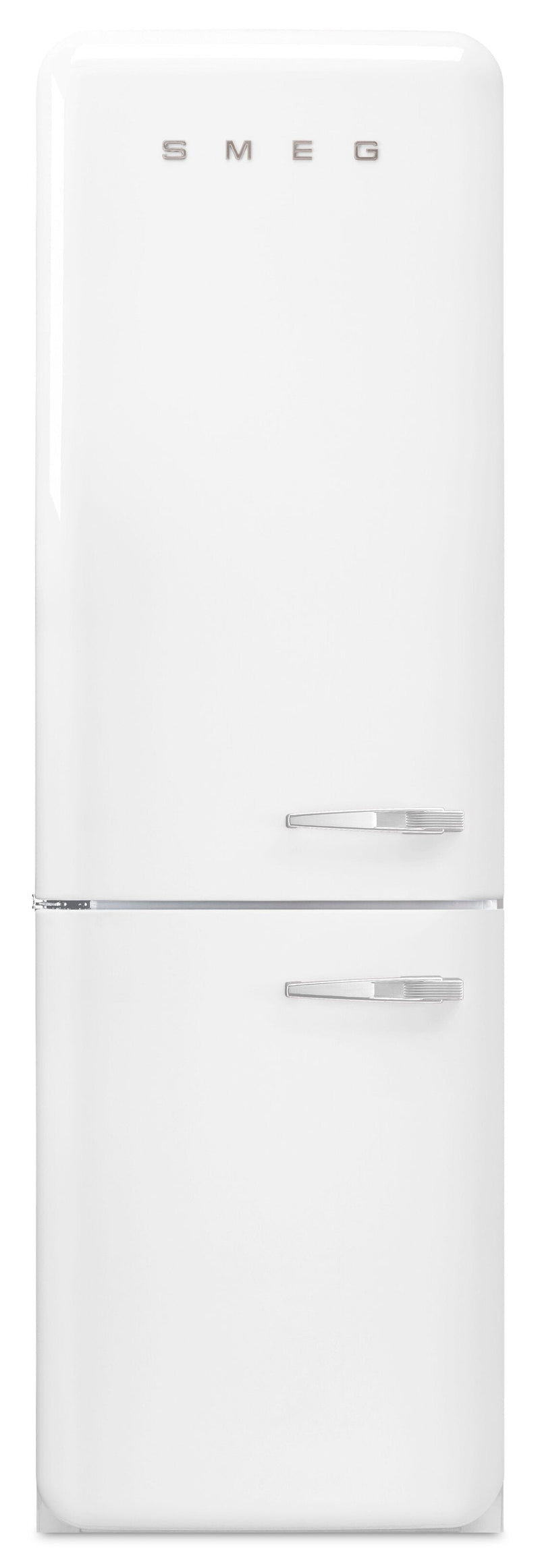 Smeg 11.7 Cu. Ft. Retro Bottom-Freezer Refrigerator - FAB32ULWH3|Réfrigérateur Smeg rétro de 11,7 pi3 à congélateur inférieur - FAB32ULWH3