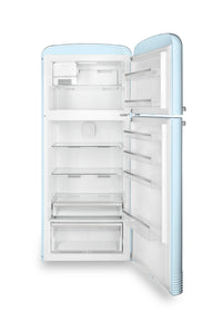 Smeg 19.28 Cu. Ft. Retro Top-Freezer Refrigerator - FAB50URPB3|Réfrigérateur Smeg rétro de 19,28 pi3 à congélateur supérieur - FAB50URPB3