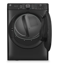 GE 5.8 Cu. Ft. Front-Load Washer and 7.8 Cu. Ft. Electric Dryer with Steam and Built-In Wi-Fi | Laveuse à chargement frontal de 5,8 pi3 et sécheuse électrique de 7,8 pi3 de GE avec vapeur et Wi-Fi intégré | GEFL6550