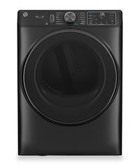 GE 5.8 Cu. Ft. Front-Load Washer and 7.8 Cu. Ft. Electric Dryer with Steam and Built-In Wi-Fi | Laveuse à chargement frontal de 5,8 pi3 et sécheuse électrique de 7,8 pi3 de GE avec vapeur et Wi-Fi intégré | GEFL6550