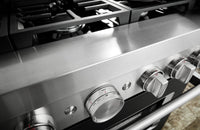 KitchenAid 36" Smart Commercial-Style Dual Fuel Range - KFDC506JBK