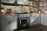 KitchenAid 30'' Smart Commercial-Style Gas Range - KFGC500JBK