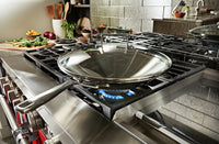 KitchenAid 48" Smart Commercial-Style Gas Range with Griddle - KFGC558JPA