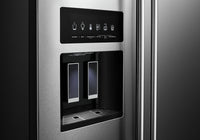 KitchenAid 24.8 Cu. Ft. Side-by-Side Refrigerator - KRSF705HPS - Refrigerator in Stainless Steel with PrintShield™ Finish