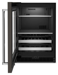 KitchenAid 4.9 Cu. Ft. 14-Bottle Beverage Centre with Left-Swing Door - KUBL314KBS 