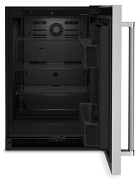 KitchenAid 5 Cu. Ft. Under-Counter Refrigerator with Right-Swing Door - KURR114KSB 