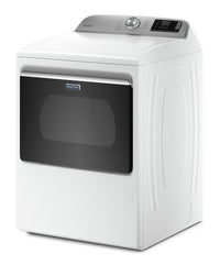 Maytag 7.4 Cu. Ft. Smart Front-Load Gas Dryer - MGD6230HW - Dryer in White