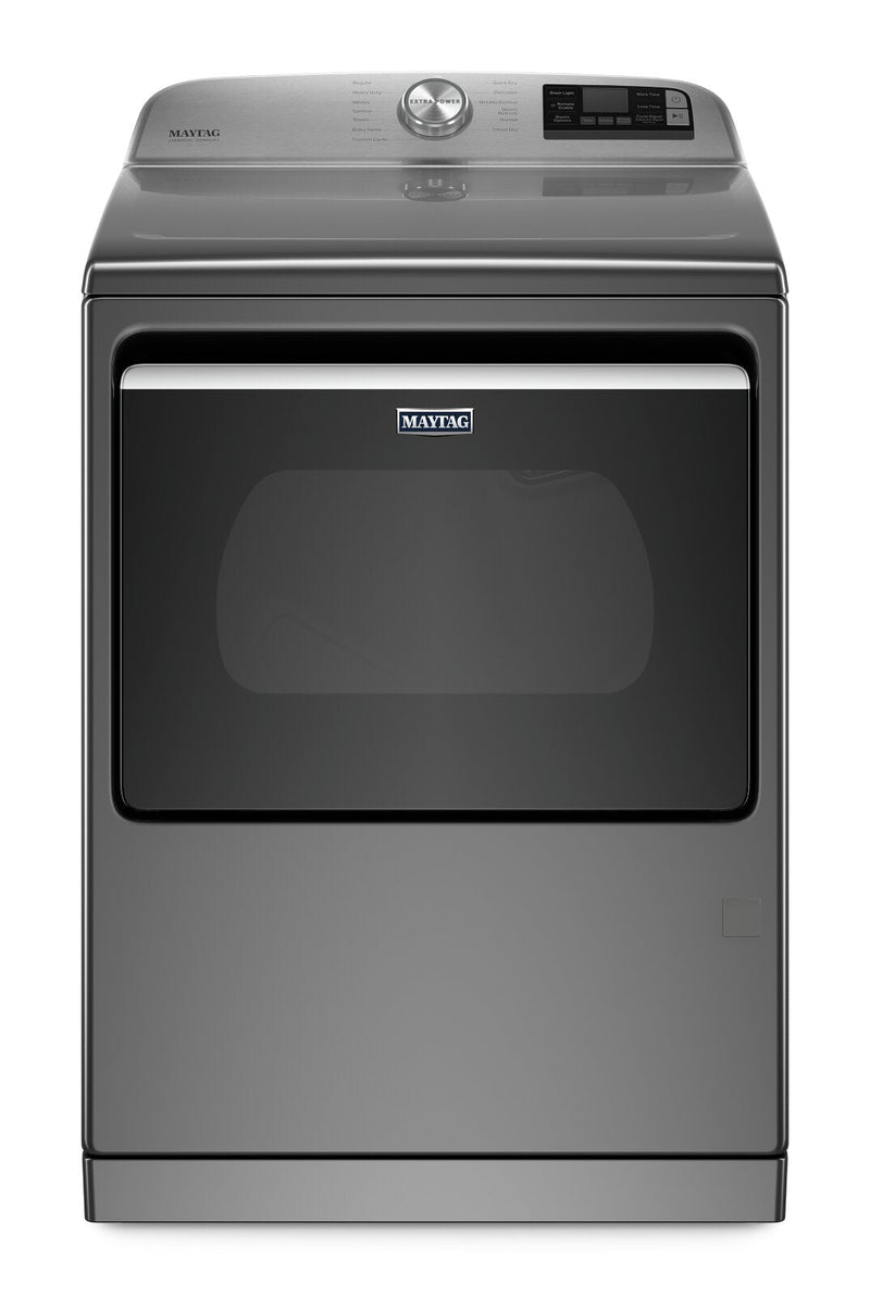 Maytag 7.4 Cu. Ft. Smart Front-Load High-Efficiency Gas Dryer - MGD7230HC - Dryer in Metallic Slate