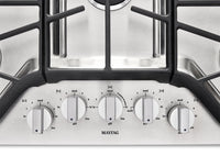 Maytag 36" Gas Cooktop – MGC7536DS - Gas Cooktop in Stainless Steel