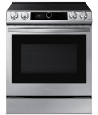 Samsung Bespoke 6.3 Cu. Ft. Slide-In Electric Range with True Convection – NE63T8711SS/AC 