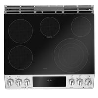 GE Profile 5.3 Cu. Ft. Electric Range with True European Convection - PCS940YMFS 