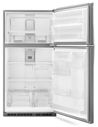 Whirlpool 21 Cu. Ft. Top-Freezer Refrigerator – WRT541SZDM - Refrigerator in Stainless Steel