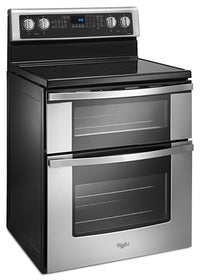 Whirlpool 6.7 Cu. Ft. Electric Double Oven Range with True Convection - YWGE745C0FS