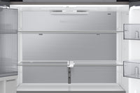 Samsung 36" 22.8 Cu. Ft. Bespoke Counter-Depth 4-Door Flex™with Beverage Zone™ Refrigerator - Stainl… | Réfrigérateur BESPOKE Samsung de 22,8 pi³ et de 36 po de profondeur comptoir à 4 portes FlexMC avec …