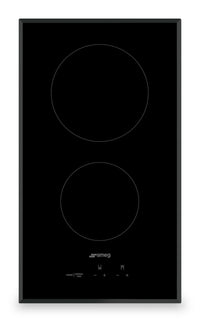 Smeg 12" Electric Cooktop - SEU122B|Surface de cuisson électrique Smeg de 12 po - SEU122B