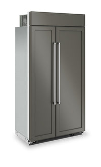 KitchenAid 42" 25.5 Cu. Ft. Side-by-Side Refrigerator - Panel Ready - KBSN702MPA | Réfrigérateur KitchenAid de 25,5 pi³ et de 42 po à compartiments juxtaposés - panneau personnalisabl…