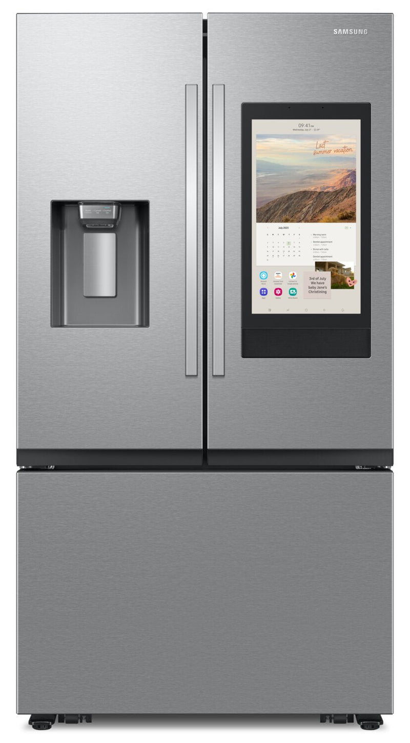 Samsung 36" 26 Cu. Ft. SpaceMax Counter-Depth Refrigerator - Stainless Steel - RF27CG5900SRAC | Réfrigérateur Samsung de 26 pi³ et de 36 po de profondeur comptoir avec technologie SpaceMaxMC - aci…