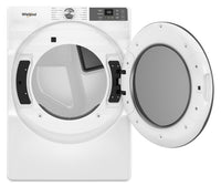 Whirlpool 7.4 Cu. Ft. Smart Electric Dryer with Wrinkle Shield™ - White - YWED5720RW | Sécheuse électrique intelligente Whirlpool de 7,4 pi³ avec Wrinkle ShieldMC - blanche - YWED5720RW | YWED572W