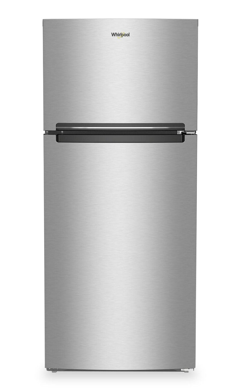 Whirlpool 28" 16.3 Cu. Ft. Top-Mount Refrigerator - Stainless Steel - WRTX5328PM | Réfrigérateur Whirlpool de 16,3 pi³ et de 28 po à congélateur supérieur - acier inoxydable - WRTX5328PM | WRTX532M